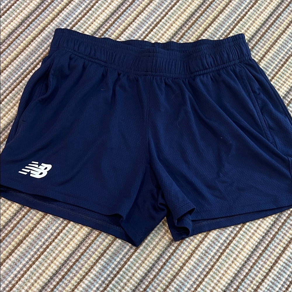 New Balance Women's Dark Blue Athletic Shorts